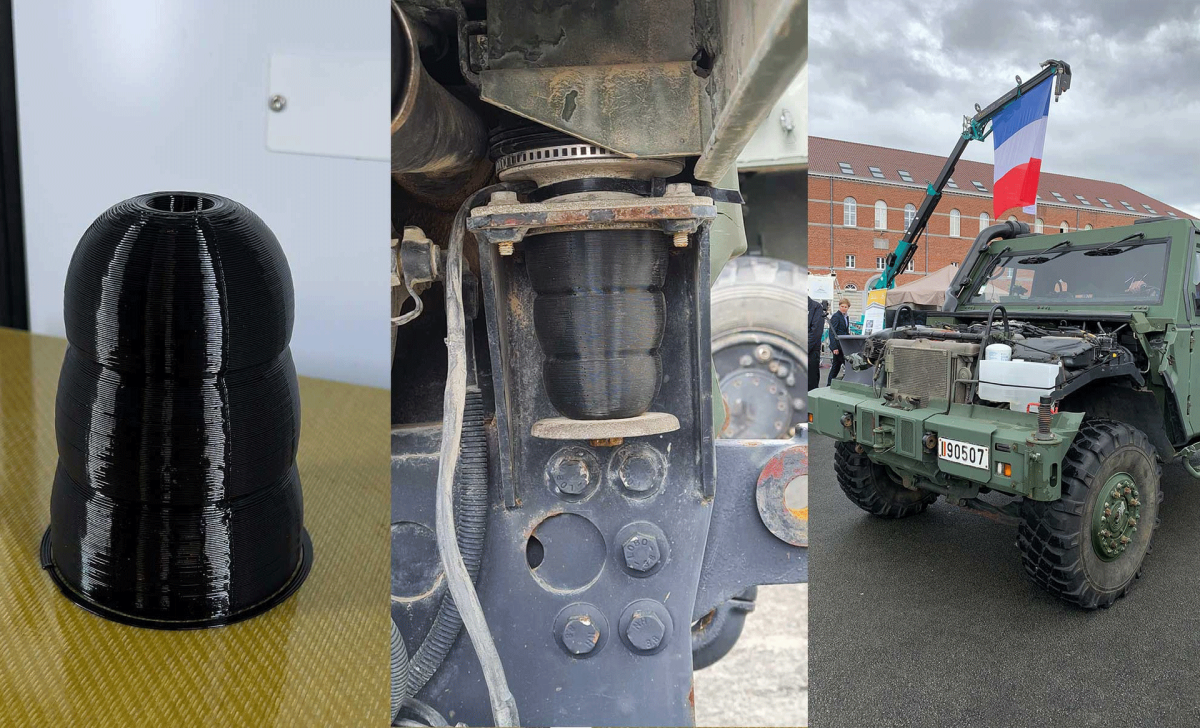 Silent block 3d printed