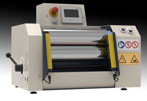 Front View - Full Access Bench Top Electric Roll Mill - CE Certification