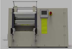 Front View - Full Access Bench Top Electric Roll Mills - CE Certification