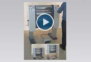 Height Adjustable Vertical Electric Roll Mill video 1